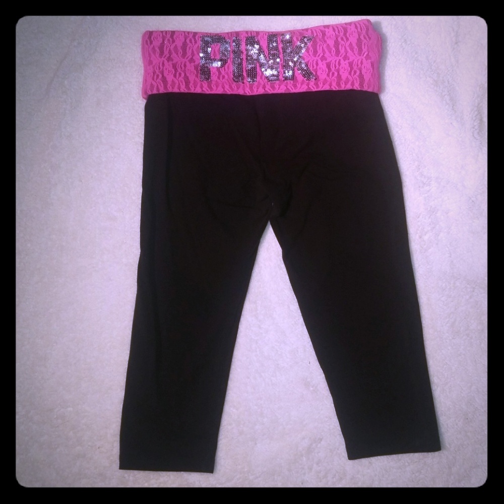 Victoria's Secret Pink capri leggings